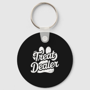 Treat Dealer Shirt Funny Dog Owner Dog Lover Men W Key Ring