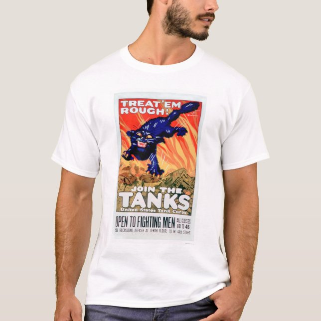 Treat 'Em Rough!  Join the Tanks (US02077A) (Front)
