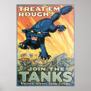 Treat 'Em Rough! Poster