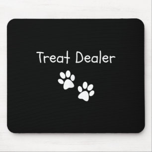 Treat Er Dog Paw Print Funny Dog Lover Men Women K Mouse Mat