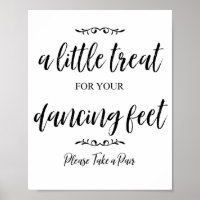 Treat for Your Feet - Sign for Flip Flops!