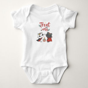 Treat Only Cute Kittens Baby Bodysuit