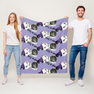 Treat or Trick, Fleece Blanket