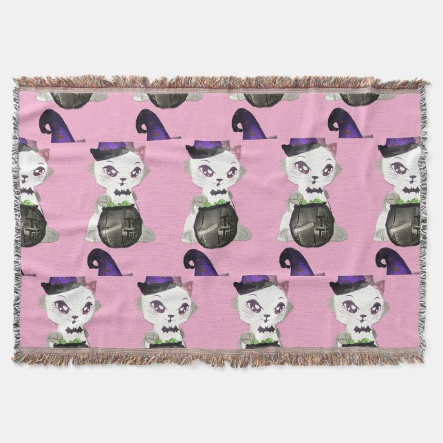 Treat or Trick,  Throw Blanket (Front)