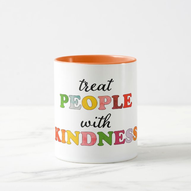 Treat People With Kindness Mug (Center)