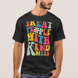 Treat People With Kindness Retro TPWK Inspirationa T-Shirt