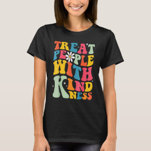 Treat People With Kindness Retro TPWK Inspirationa T-Shirt