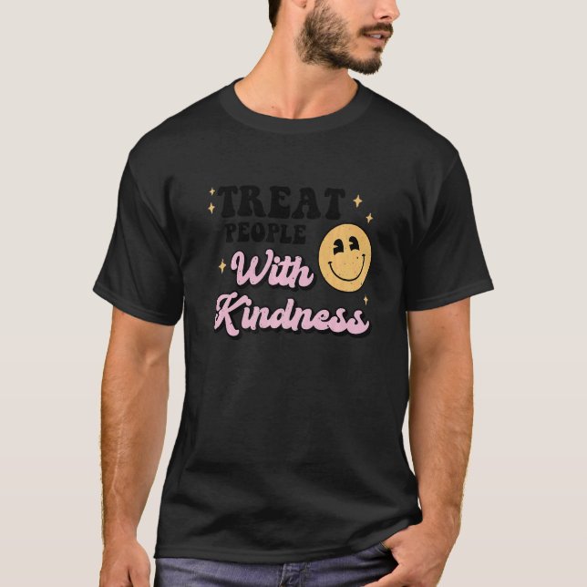 Treat People With Kindness TPWK Trendy Preppy  1 T-Shirt (Front)