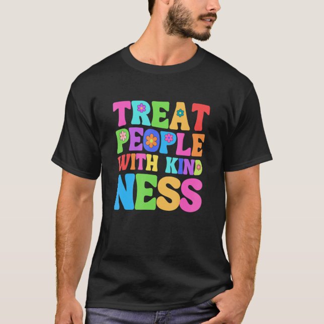 Treat People With Kindness TPWK Trendy Preppy 4 T-Shirt (Front)