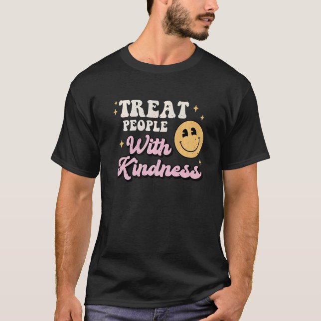 Treat People With Kindness TPWK Trendy Preppy   T-Shirt (Front)