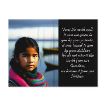 Treat the Earth Well | Fishing Village Girl