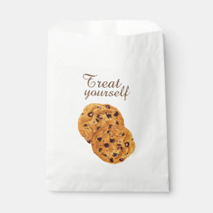 Treat Yourself Chocolate Chip Cookies  Favour Bags