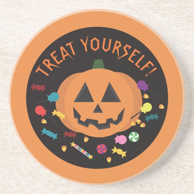 Treat Yourself! Coaster (Front)