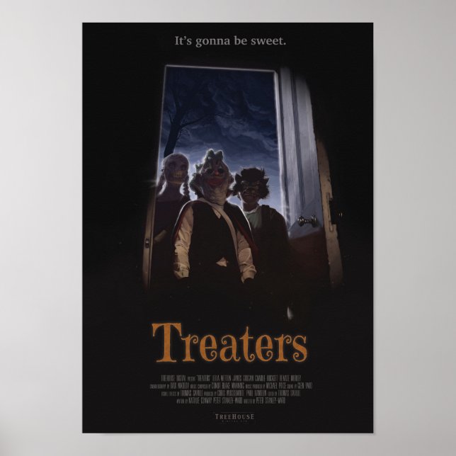 Treaters - A3 gloss poster (Front)