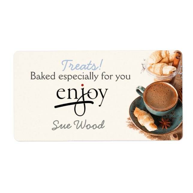 Treats from my Kitchen Custom Labels (Front)
