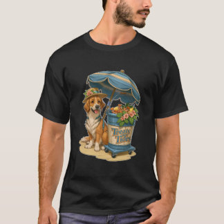 Treats Over Tides Beach Dog Summer T-Shirt