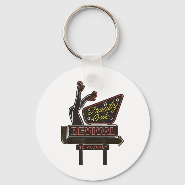 Treaty Oak Revival  Key Ring (Front)
