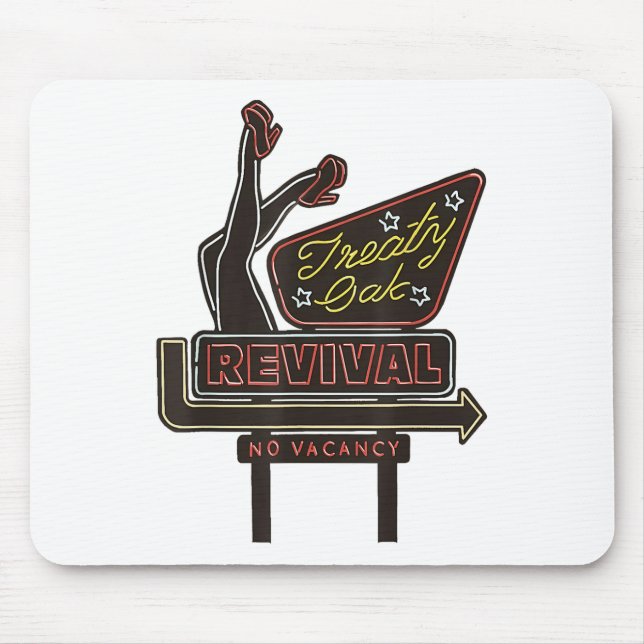 Treaty Oak Revival  Mouse Mat (Front)