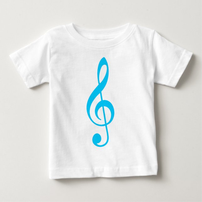 Treble Clef Baby T-Shirt (Front)