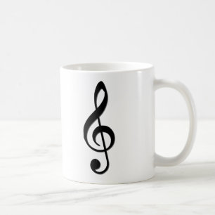 Treble Clef Coffee Mug