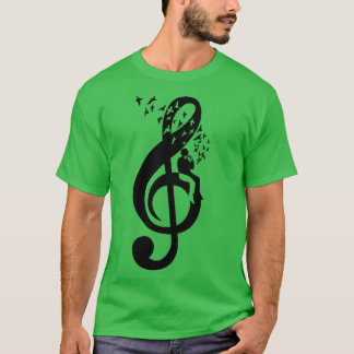 Treble Clef Harmonica T-Shirt