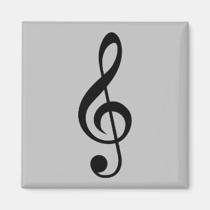 Treble Clef Magnet