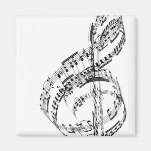 Treble Clef Magnet