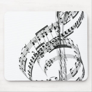 Treble Clef Mouse Mat