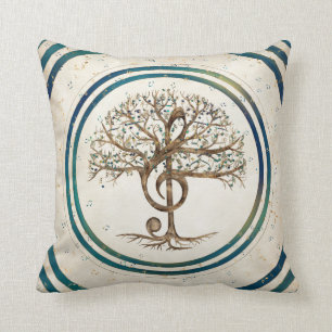 Treble Clef Music Tree Cushion