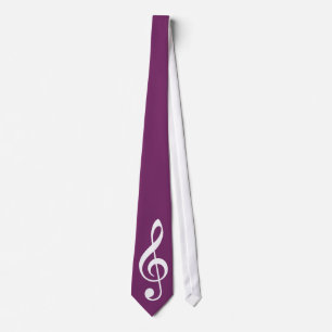 Treble Clef Tie