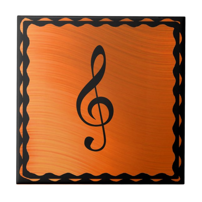 TREBLE CLEF-TILE TILE (Front)