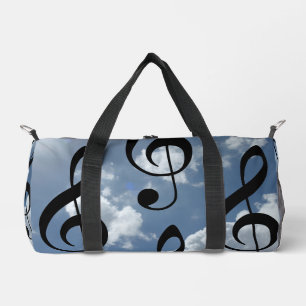 Treble Cleff Music Duffle Bag