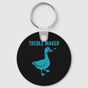 Treble Maker Funny Goose Music Teacher Nd _1 Key Ring