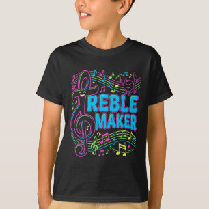 Treble Maker Funny Music Pun Shirt Choir Nd Geek