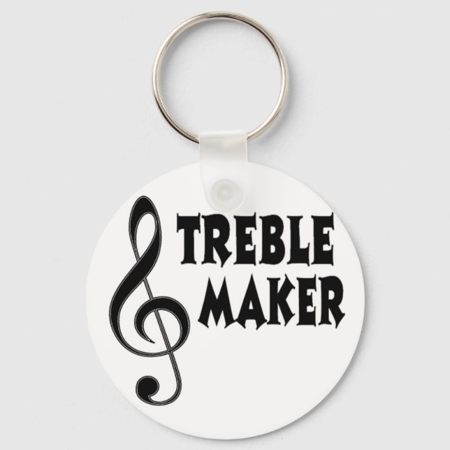 Treble Maker Key Ring (Front)