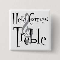 Treble Square Button