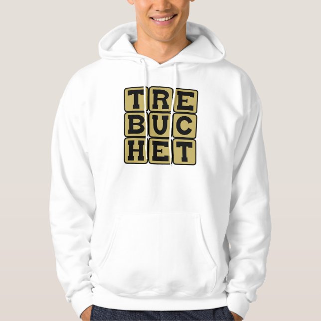 Trebuchet, Catapult Weapon Hoodie (Front)