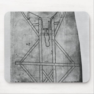 Trebuchet, machine to throw arrows mouse mat