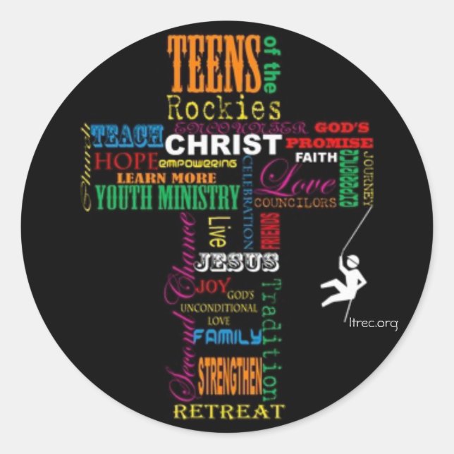 TrEC Logo Stickers! Classic Round Sticker (Front)