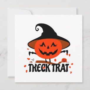 Treck Trat Pumpkin Smiling