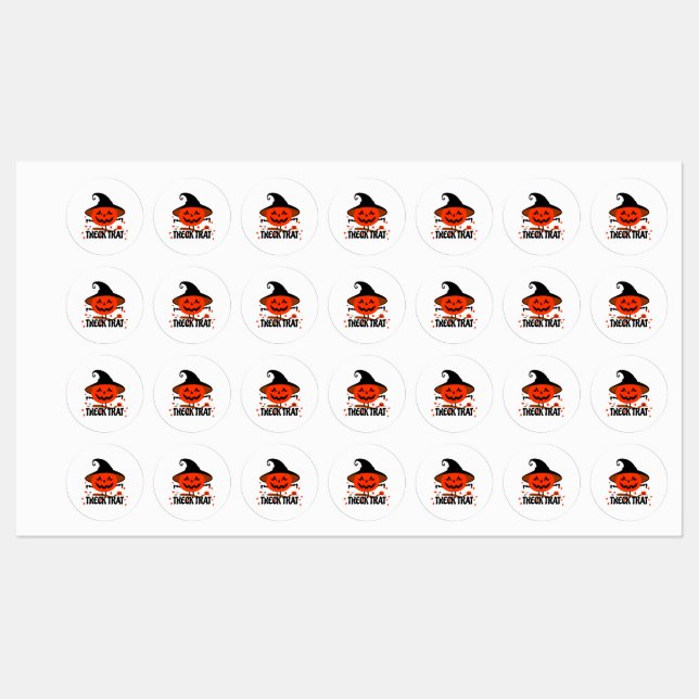 Treck Trat Pumpkin Smiling (Sheet)