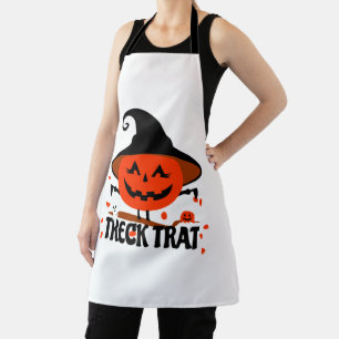Treck Trat Pumpkin Smiling Apron