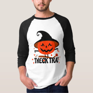Treck Trat Pumpkin Smiling T-Shirt