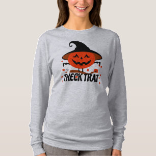 Treck Trat Pumpkin Smiling T-Shirt