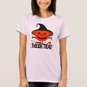 Treck Trat Pumpkin Smiling T-Shirt