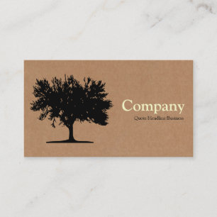 Tree 04 - Cardboard Box Business Card