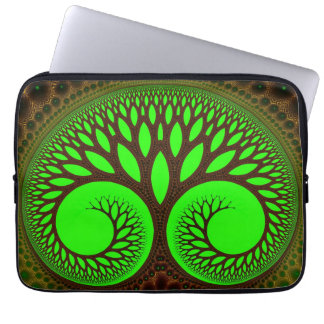 Tree 2  Fractal Abstract Art Laptop Sleeve