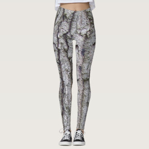 Tree 5 - Oak Tree Bark Leggings