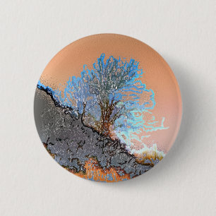 TREE 6 CM ROUND BADGE