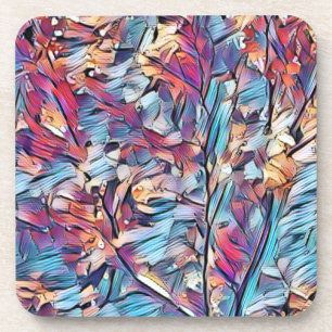 TREE ABSTRACT COASTER
